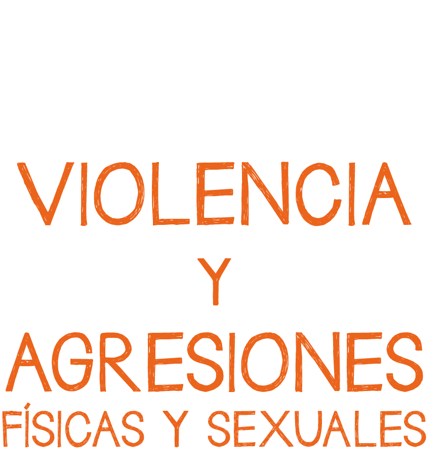 Los escenarios donde se suceden gran parte de situaciones de violencia y agresiones físicas y sexuales